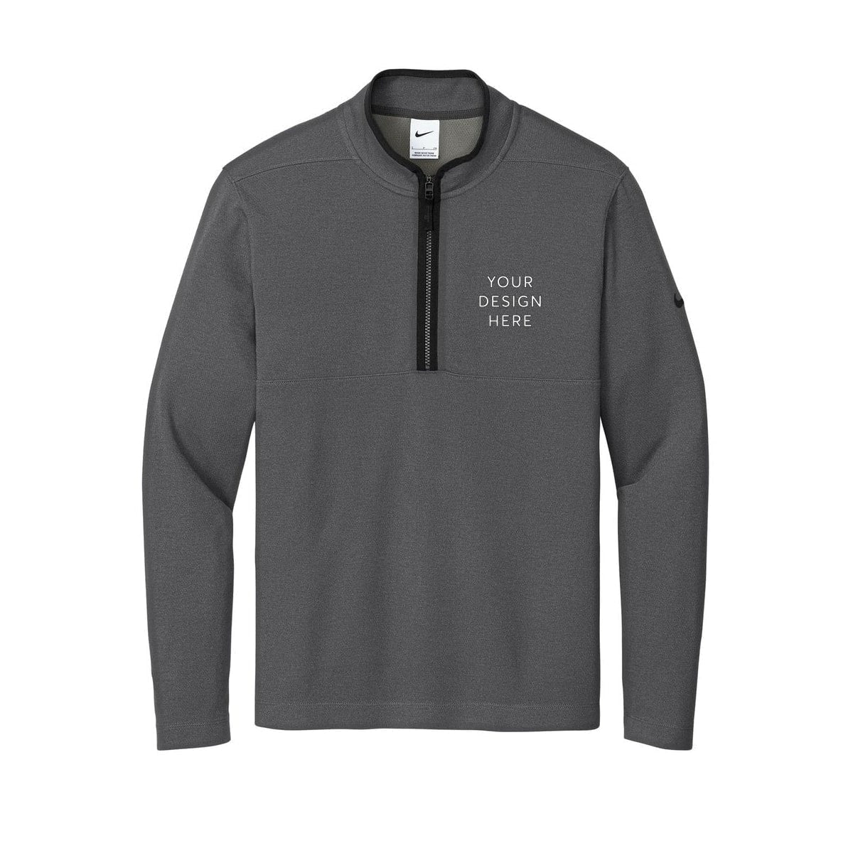 Men's Nike Textured 1/2-Zip Cover-Up