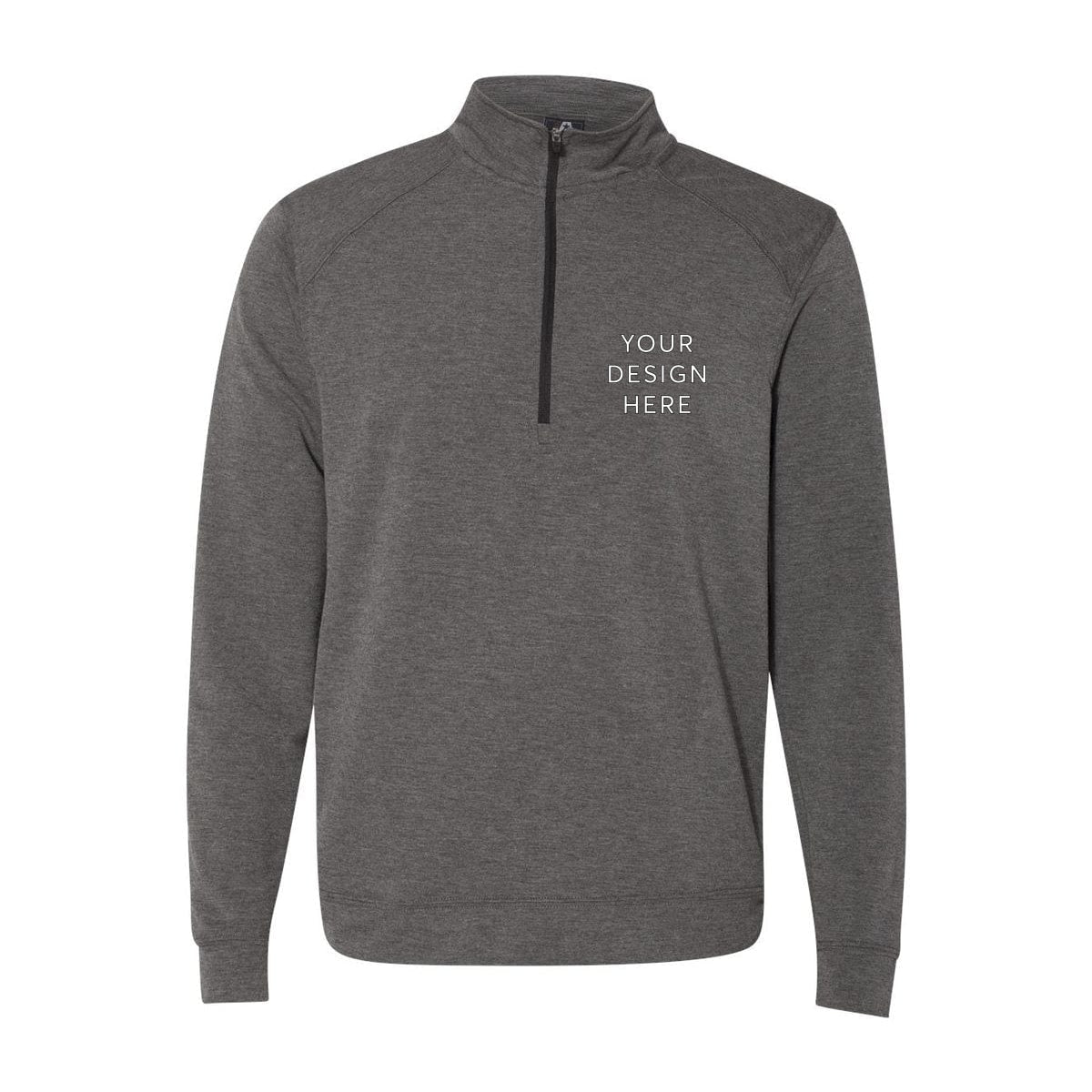 Omega Stretch Terry Quarter-Zip Pullover