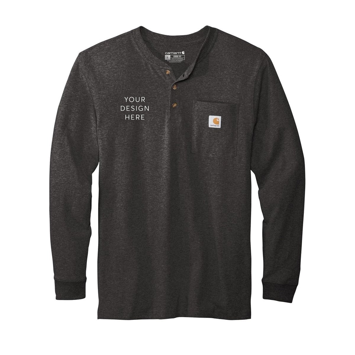 Carhartt Long Sleeve Henley T-Shirt