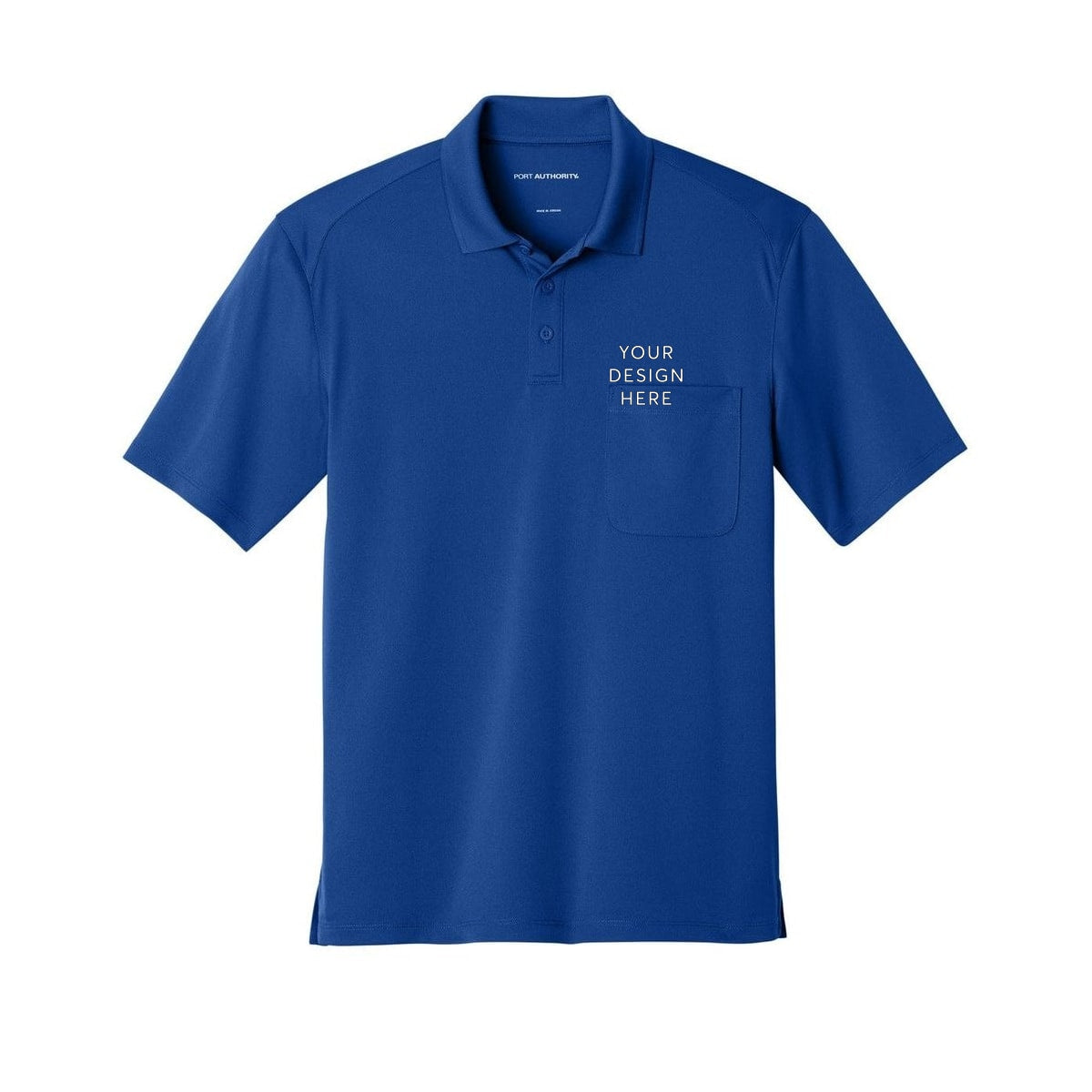Port Authority Wearever Performance Pique Pocket Polo