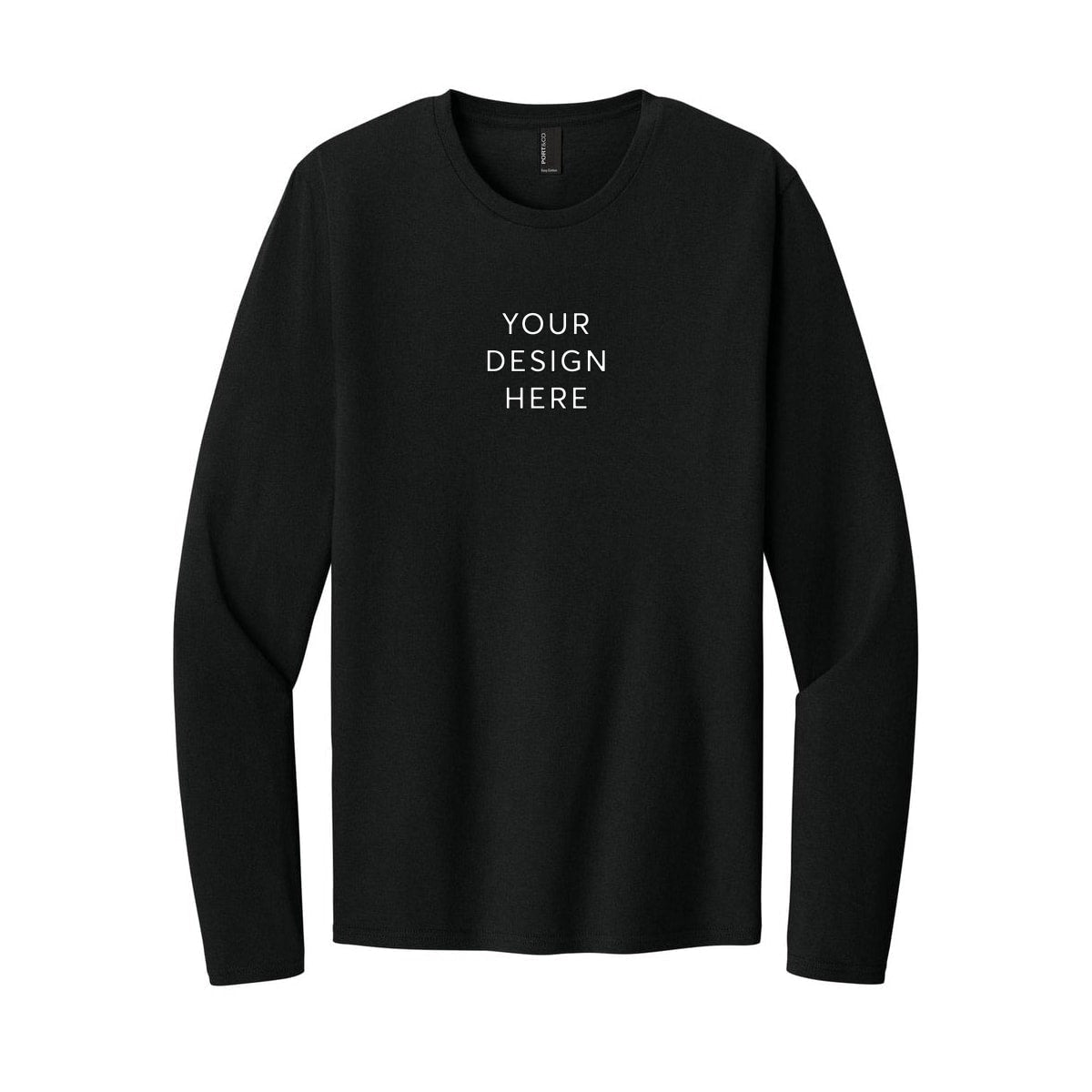 Port & Co™ Easy Cotton Long Sleeve Tee