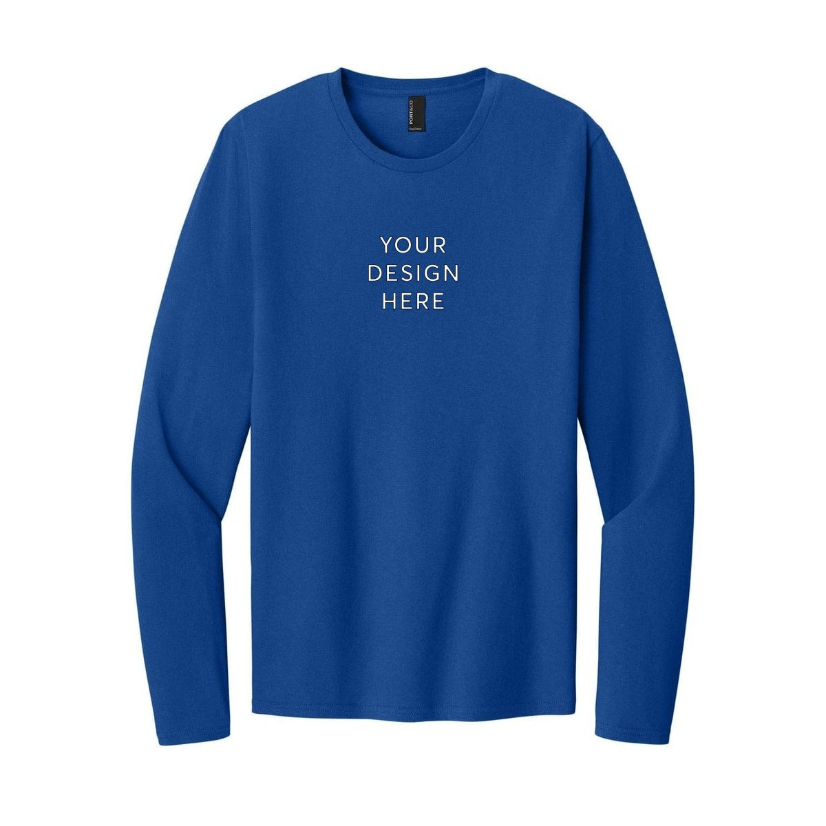 Port & Co™ Easy Cotton Long Sleeve Tee