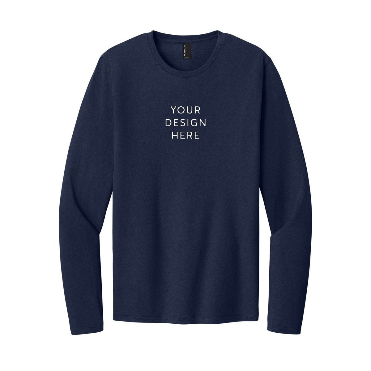 Port & Co™ Easy Cotton Long Sleeve Tee