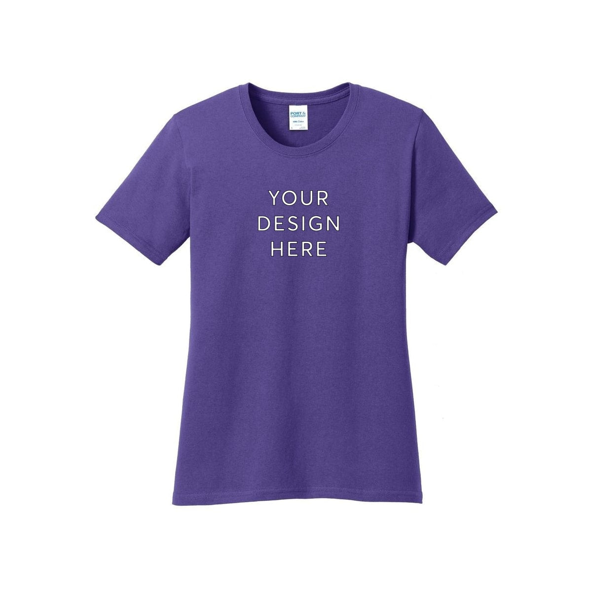 Port & Co™ Women’s Core Cotton Tee