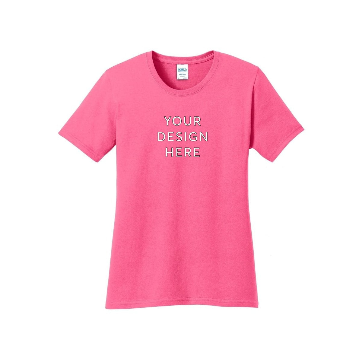 Port & Co™ Women’s Core Cotton Tee