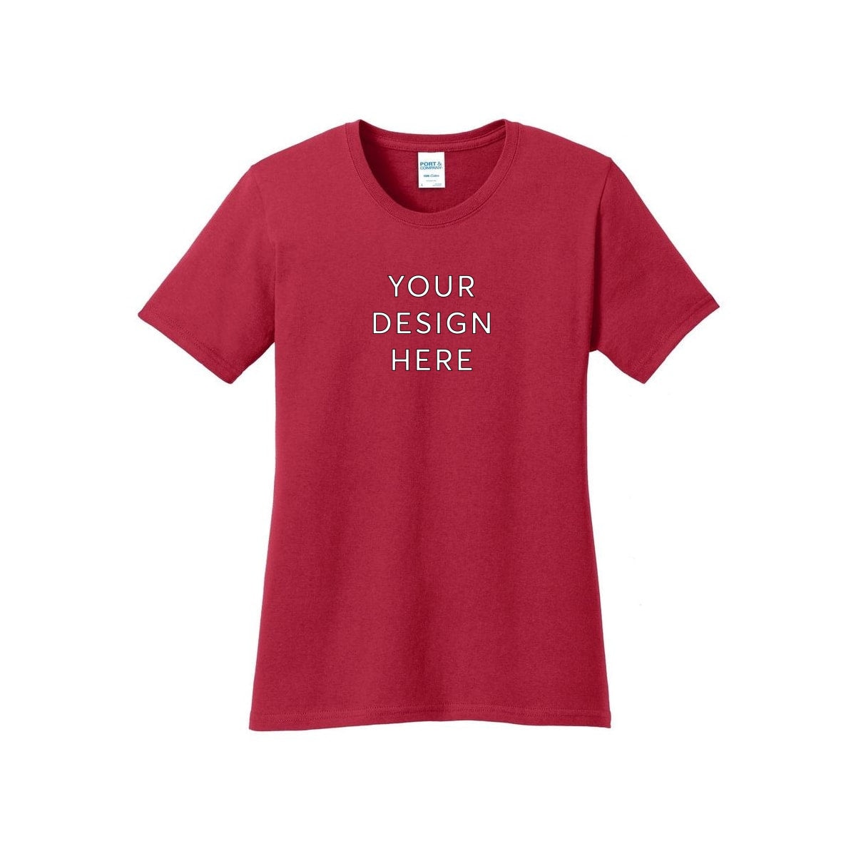 Port & Co™ Women’s Core Cotton Tee
