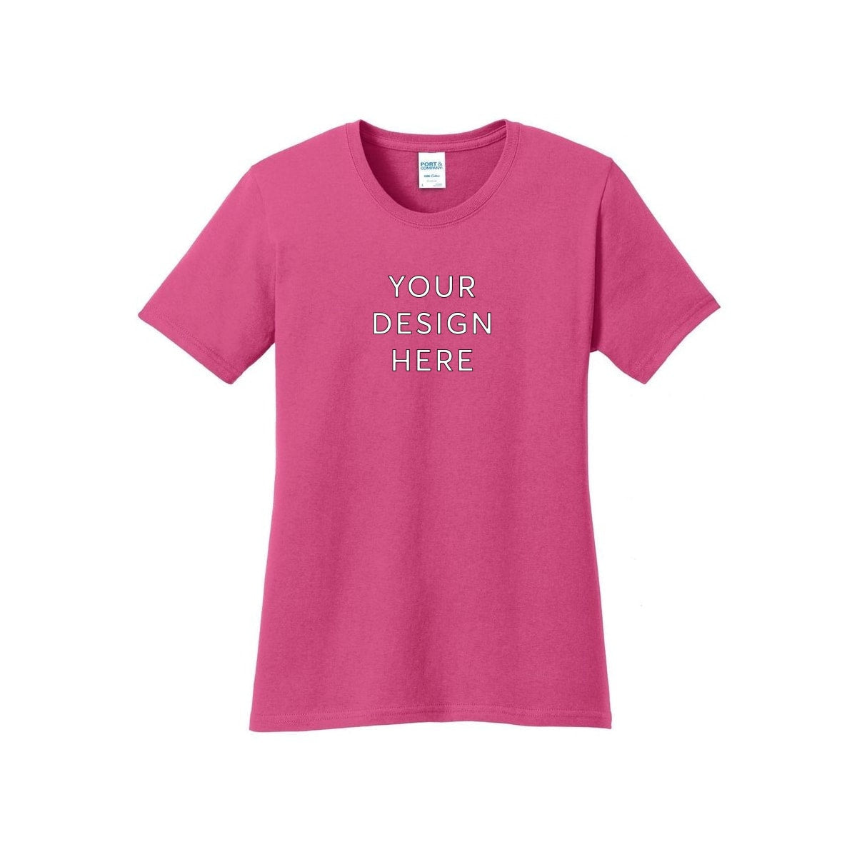 Port & Co™ Women’s Core Cotton Tee