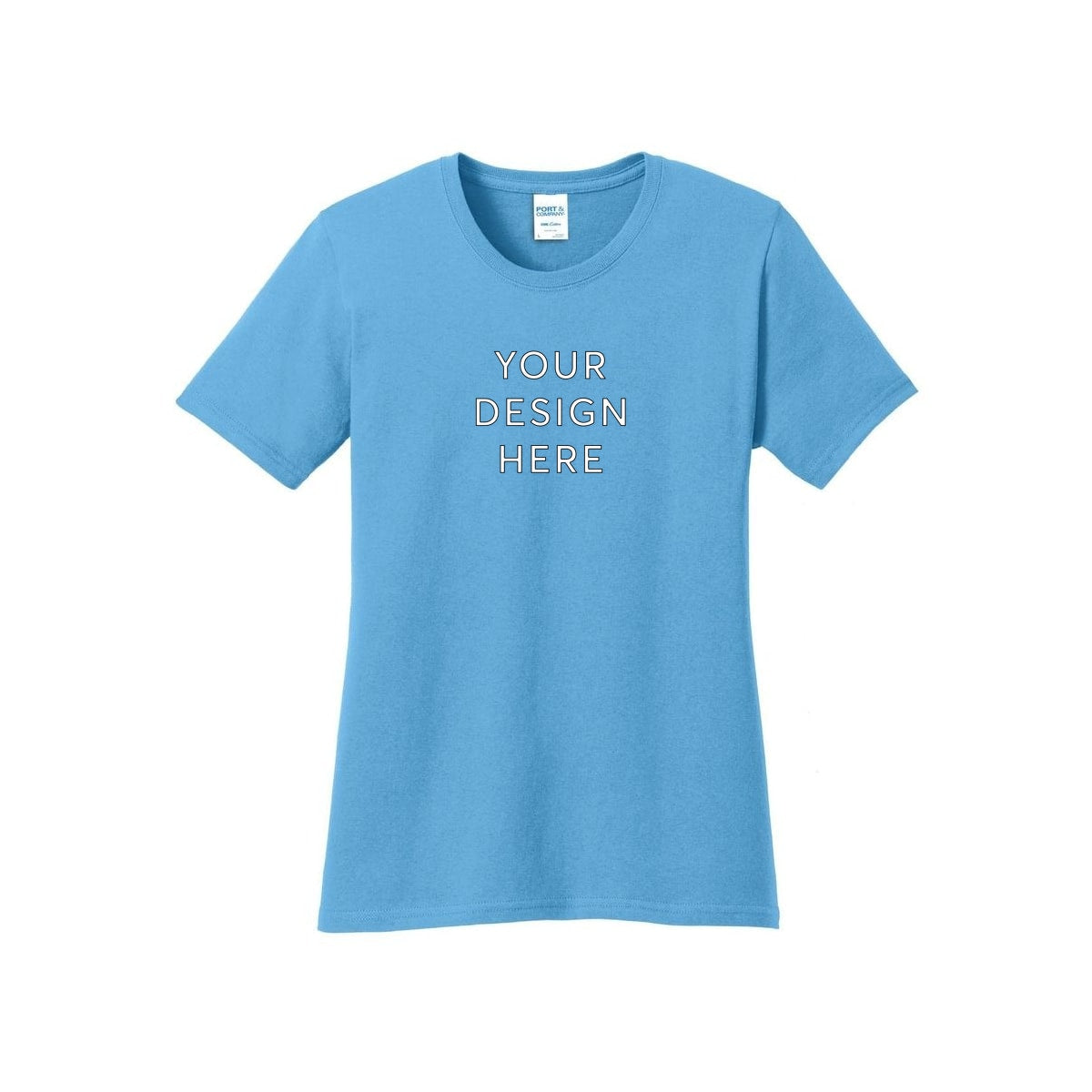 Port & Co™ Women’s Core Cotton Tee