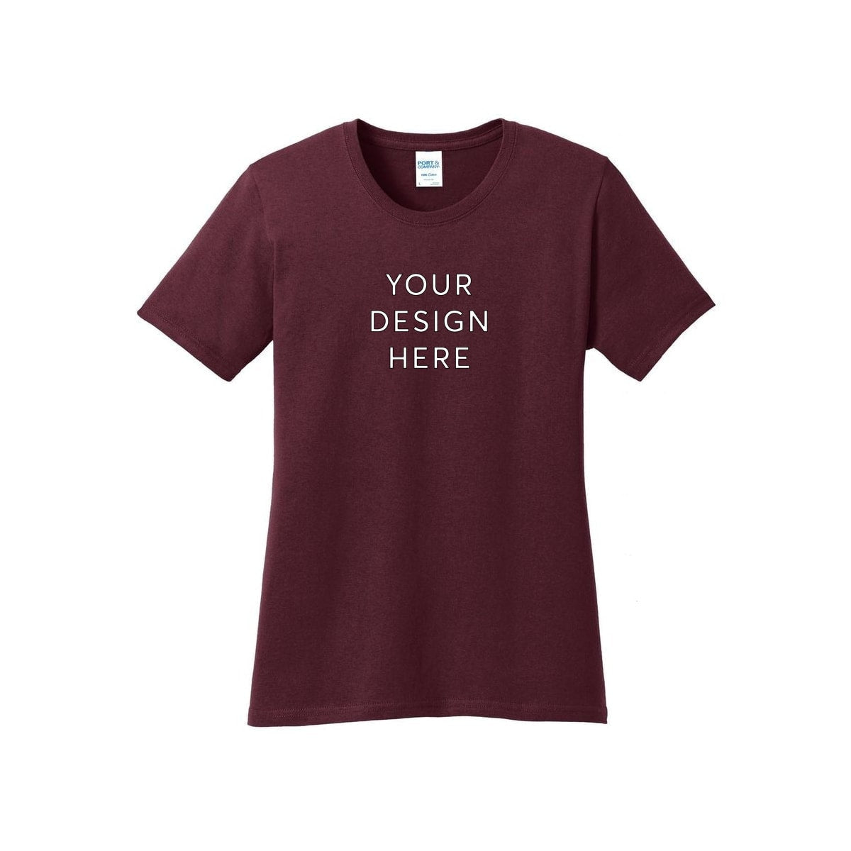 Port & Co™ Women’s Core Cotton Tee