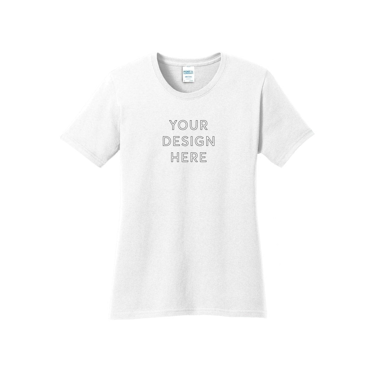 Port & Co™ Women’s Core Cotton Tee