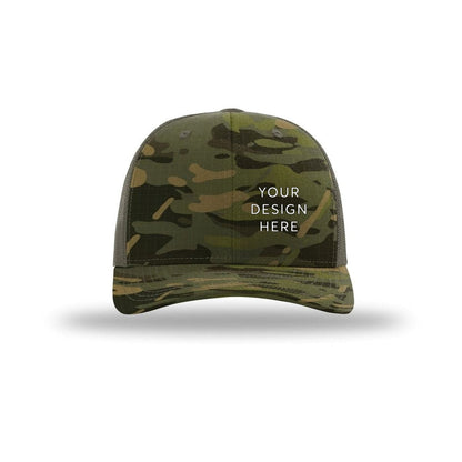 Richardson Printed Tactical Trucker Cap 112PT