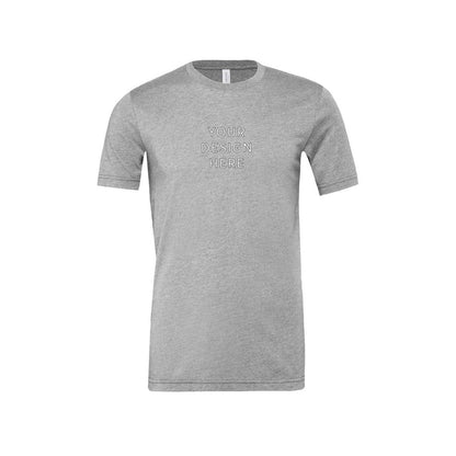 BELLA+CANVAS Unisex Heather Jersey Short Sleeve Tee