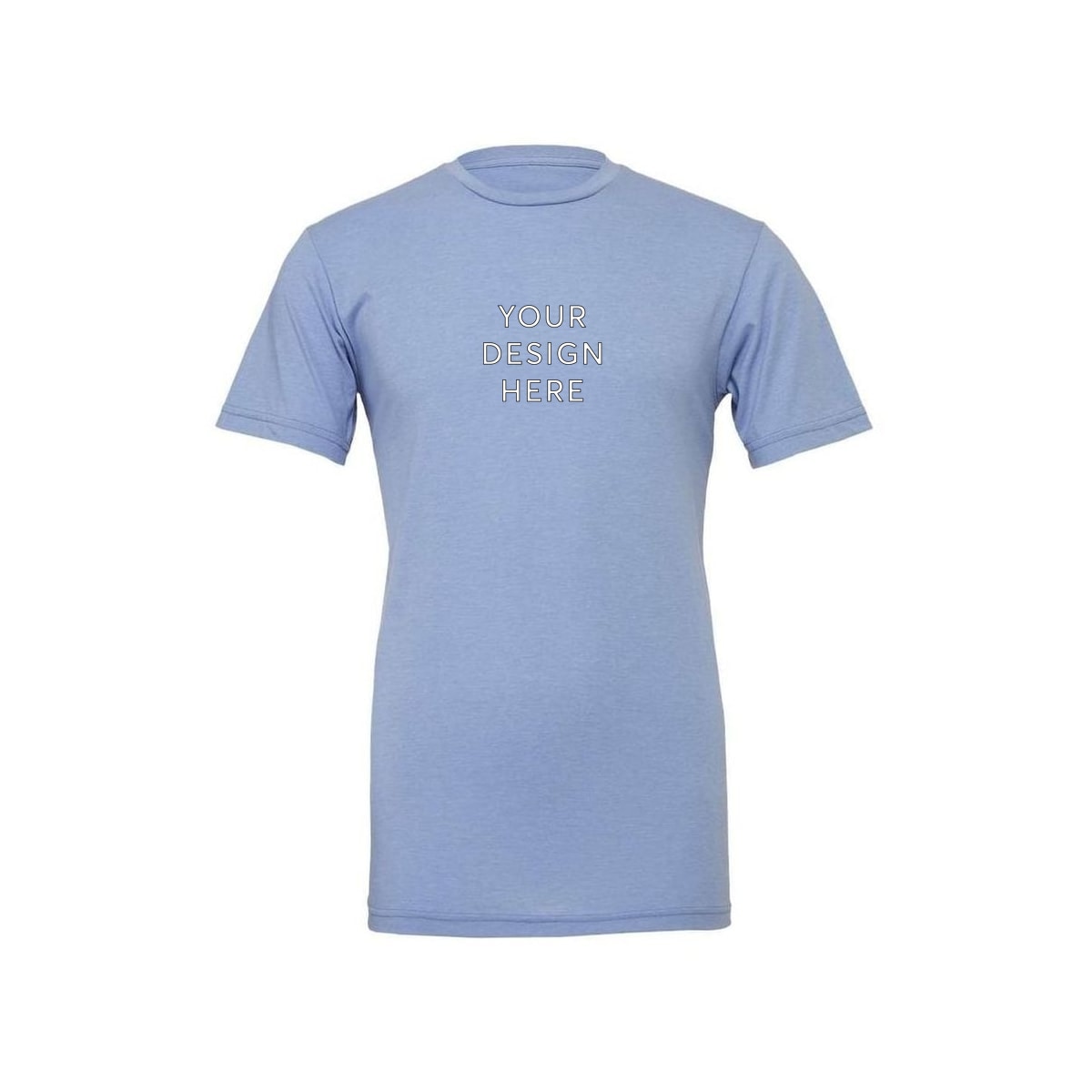 BELLA+CANVAS Unisex Heather Jersey Short Sleeve Tee