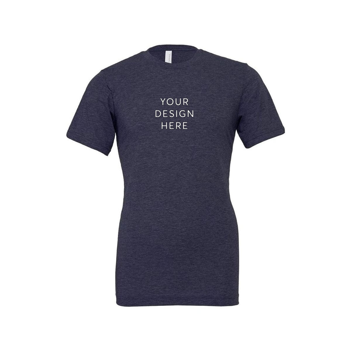 BELLA+CANVAS Unisex Heather Jersey Short Sleeve Tee