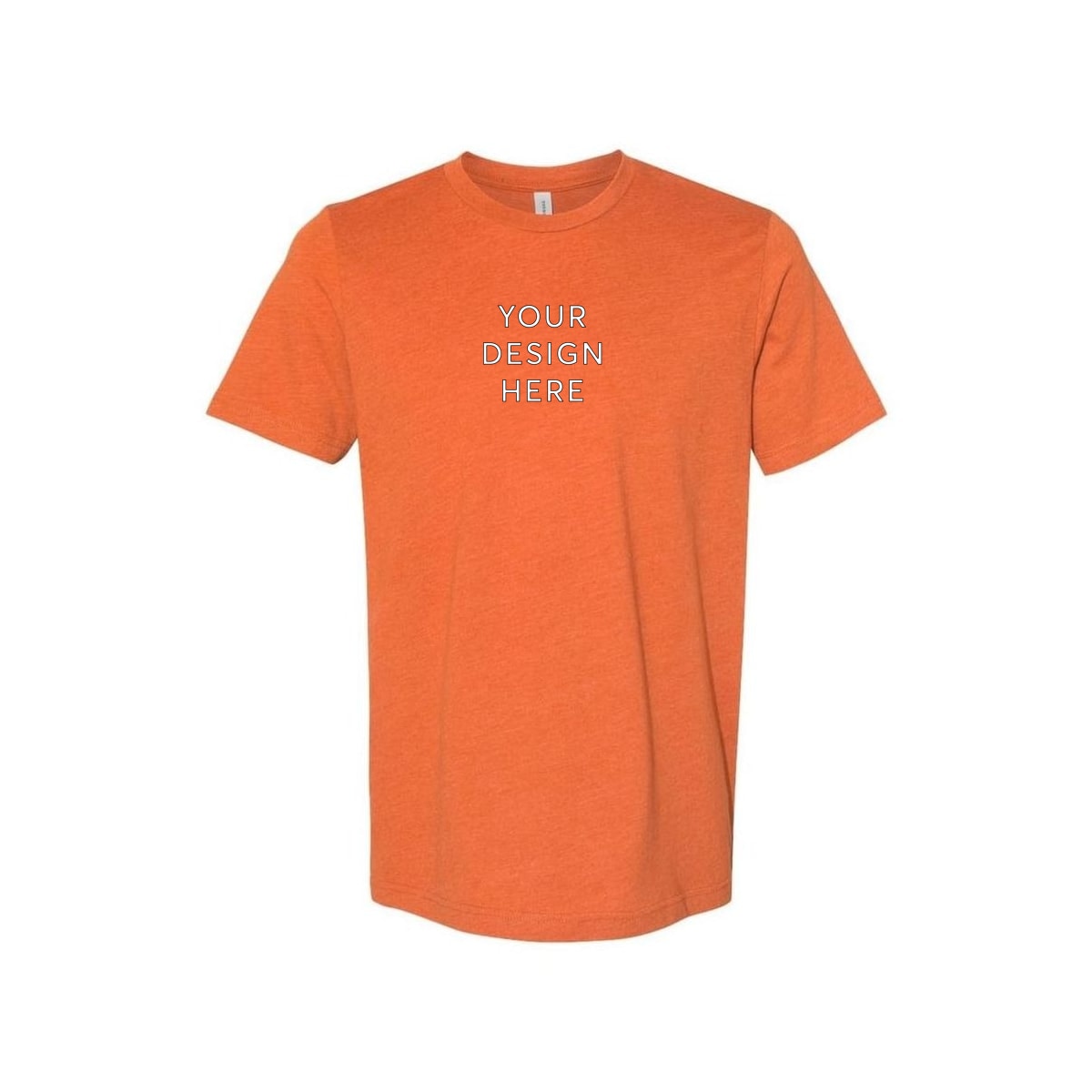 BELLA+CANVAS Unisex Heather Jersey Short Sleeve Tee