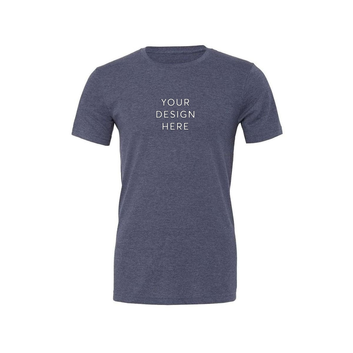 BELLA+CANVAS Unisex Heather Jersey Short Sleeve Tee