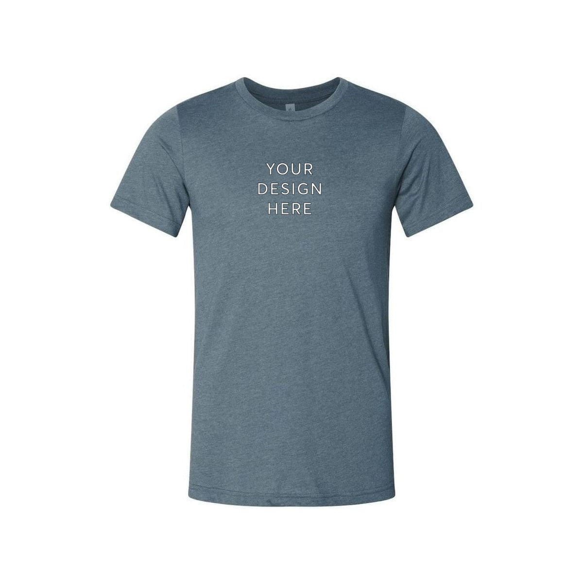 BELLA+CANVAS Unisex Heather Jersey Short Sleeve Tee