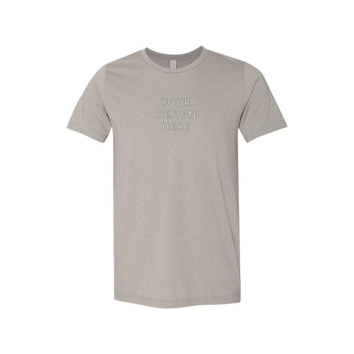 BELLA+CANVAS Unisex Heather Jersey Short Sleeve Tee