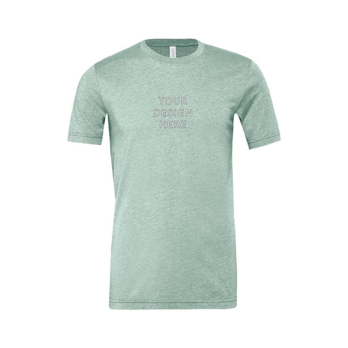 BELLA+CANVAS Unisex Heather Jersey Short Sleeve Tee