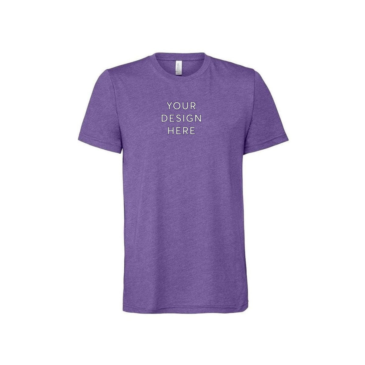 BELLA+CANVAS Unisex Heather Jersey Short Sleeve Tee