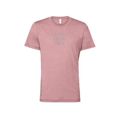 BELLA+CANVAS Unisex Heather Jersey Short Sleeve Tee