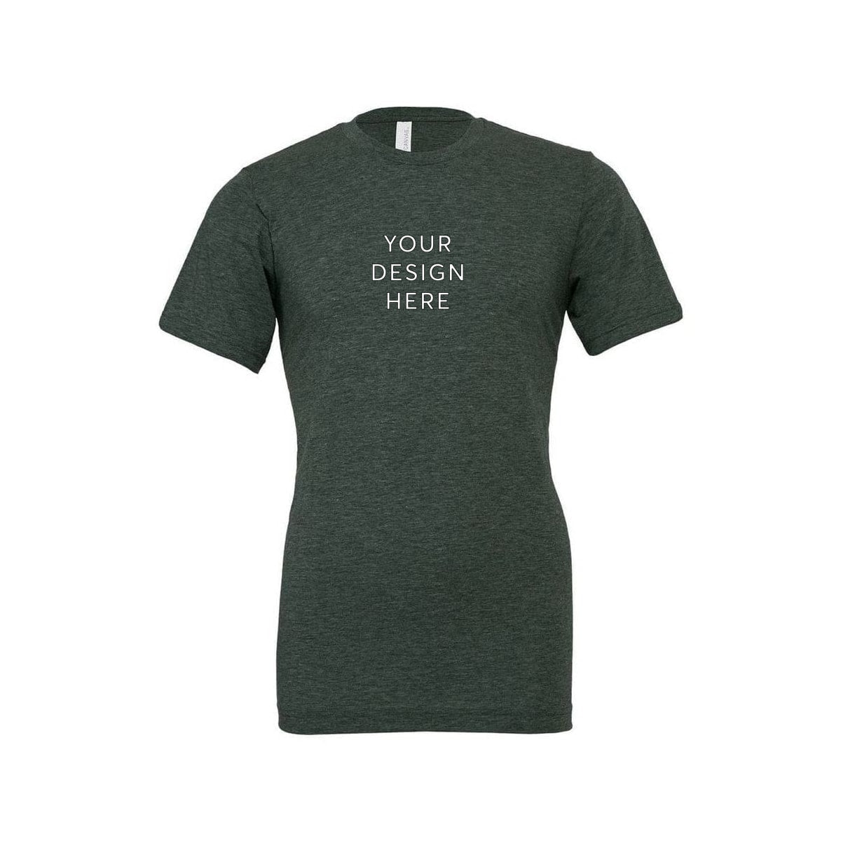 BELLA+CANVAS Unisex Heather Jersey Short Sleeve Tee