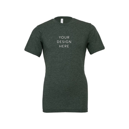 BELLA+CANVAS Unisex Heather Jersey Short Sleeve Tee