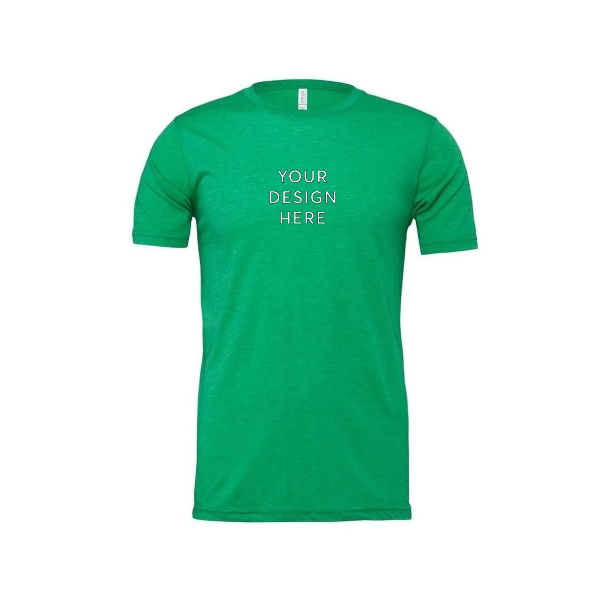 BELLA+CANVAS Unisex Heather Jersey Short Sleeve Tee