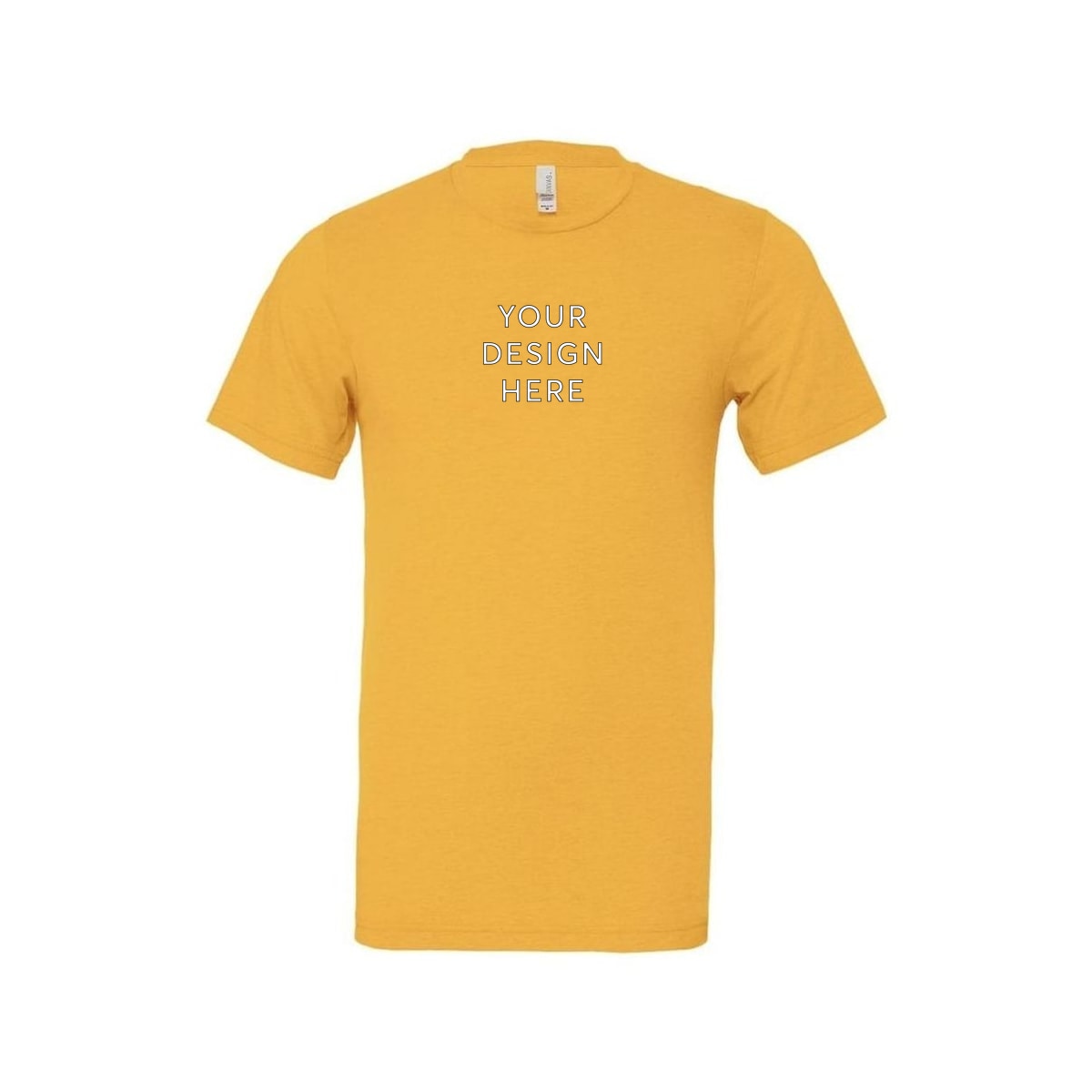 BELLA+CANVAS Unisex Heather Jersey Short Sleeve Tee
