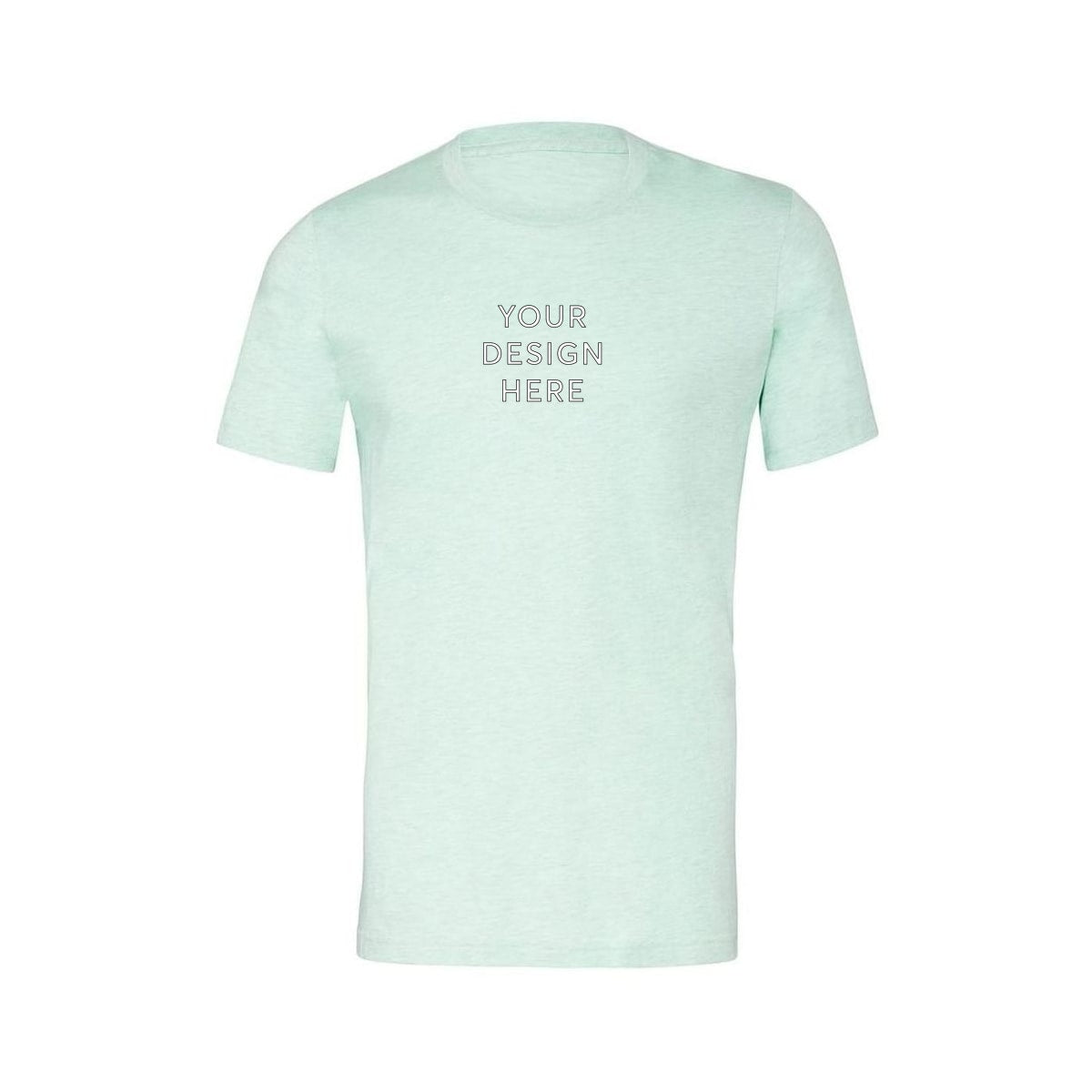 BELLA+CANVAS Unisex Heather Jersey Short Sleeve Tee