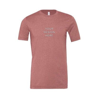 BELLA+CANVAS Unisex Heather Jersey Short Sleeve Tee