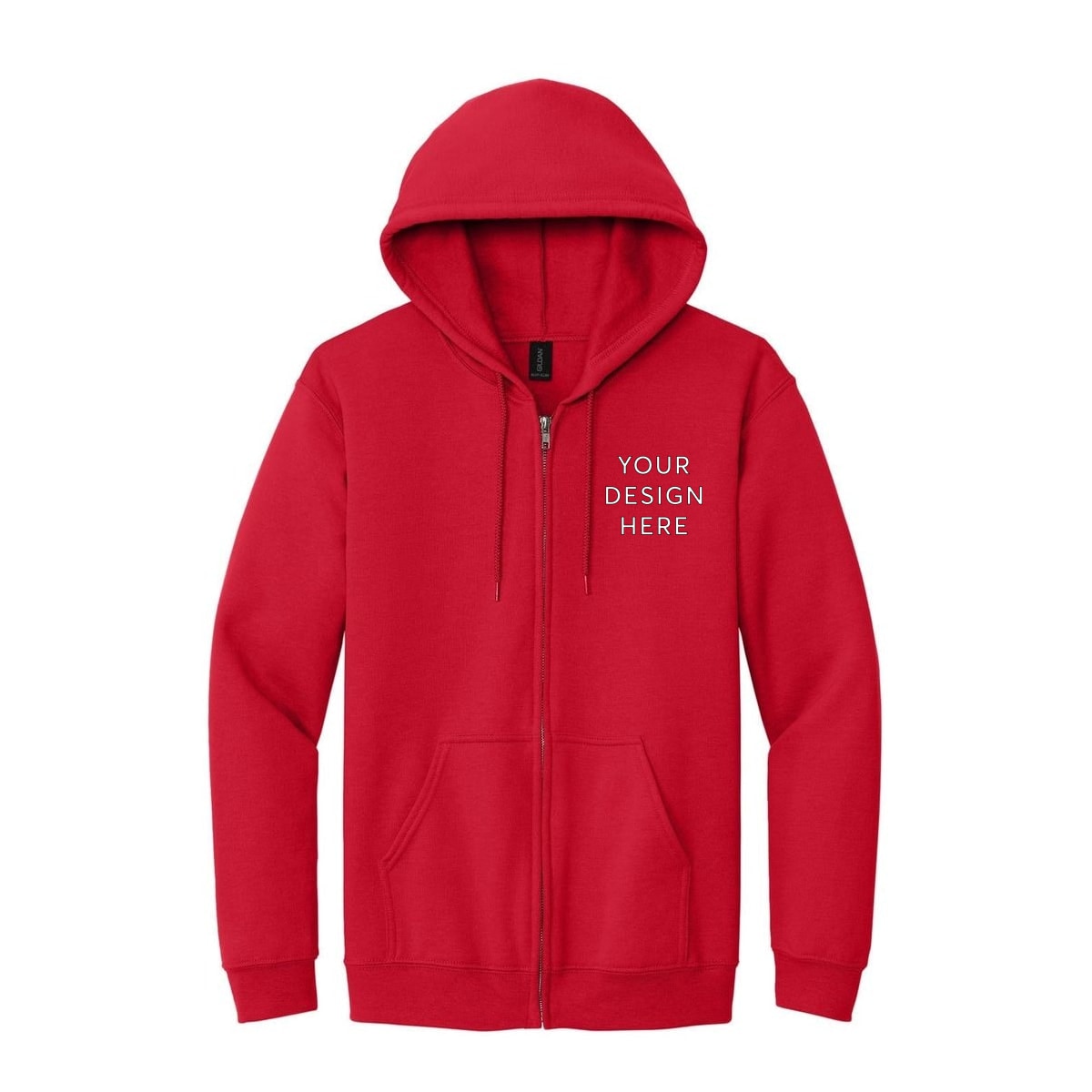 Gildan Heavy Blend Full-Zip Hooded Sweatshirt