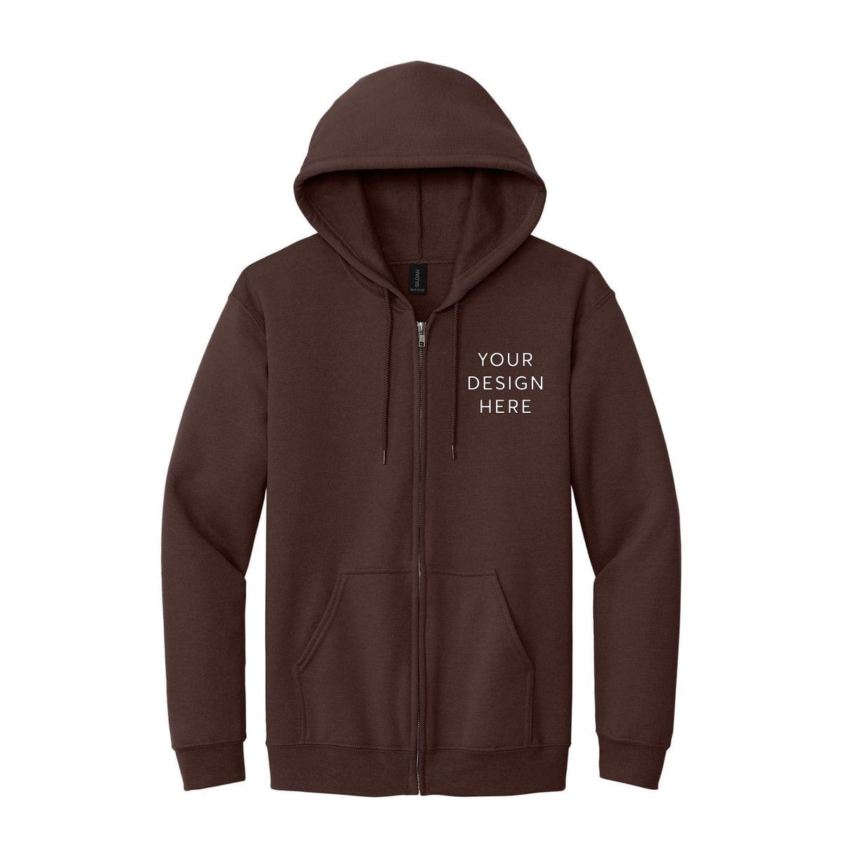 Gildan Heavy Blend Full-Zip Hooded Sweatshirt