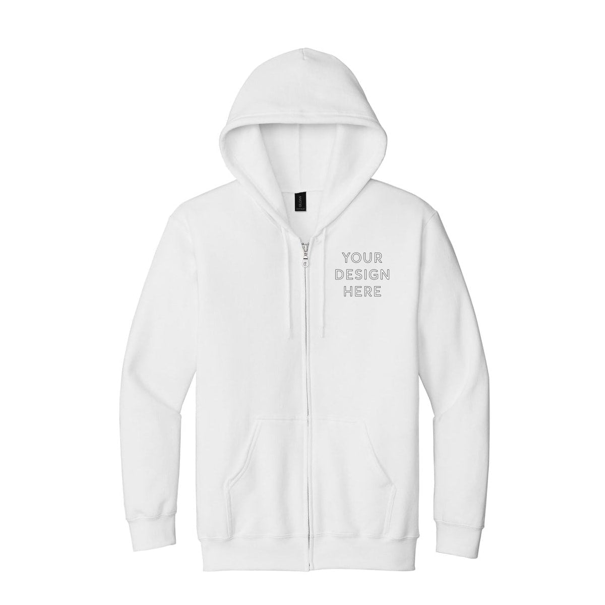 Gildan Heavy Blend Full-Zip Hooded Sweatshirt