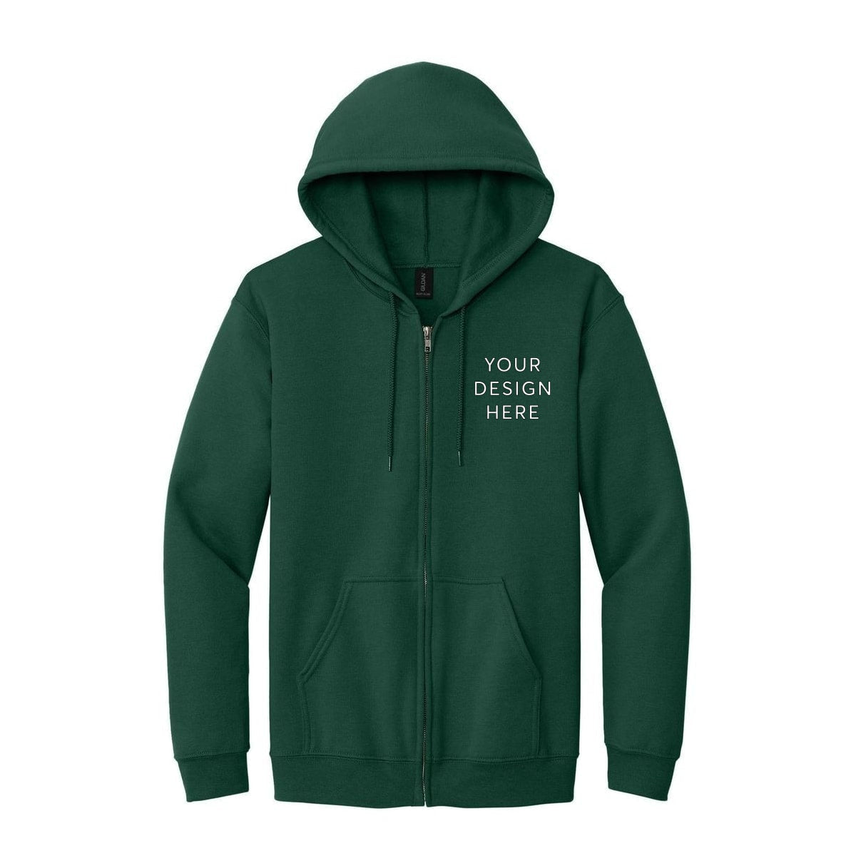 Gildan Heavy Blend Full-Zip Hooded Sweatshirt