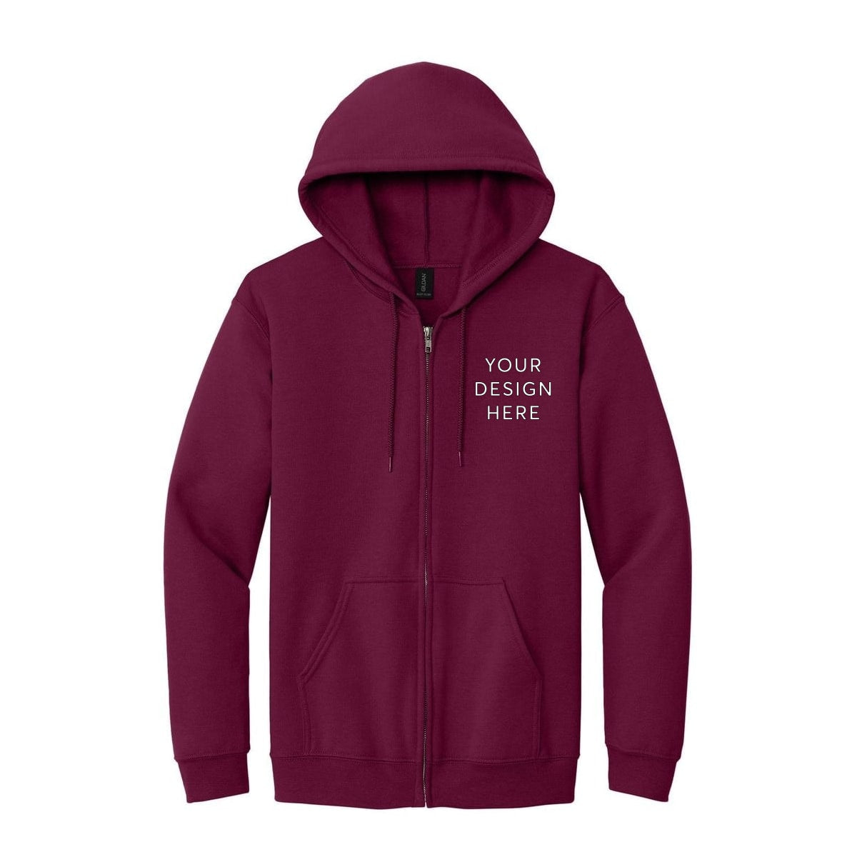 Gildan Heavy Blend Full-Zip Hooded Sweatshirt