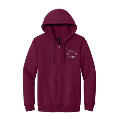 Gildan Heavy Blend Full-Zip Hooded Sweatshirt