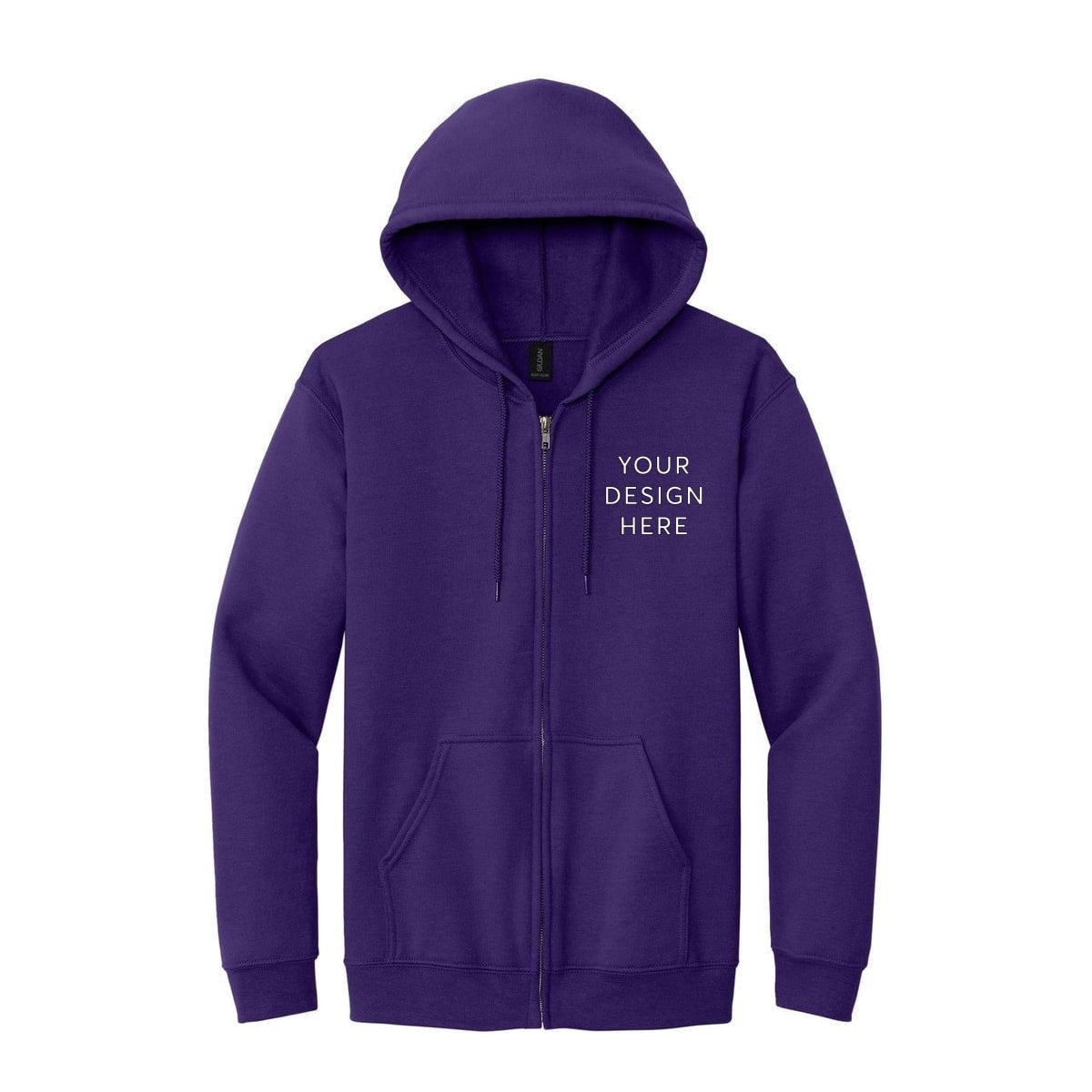 Gildan Heavy Blend Full-Zip Hooded Sweatshirt