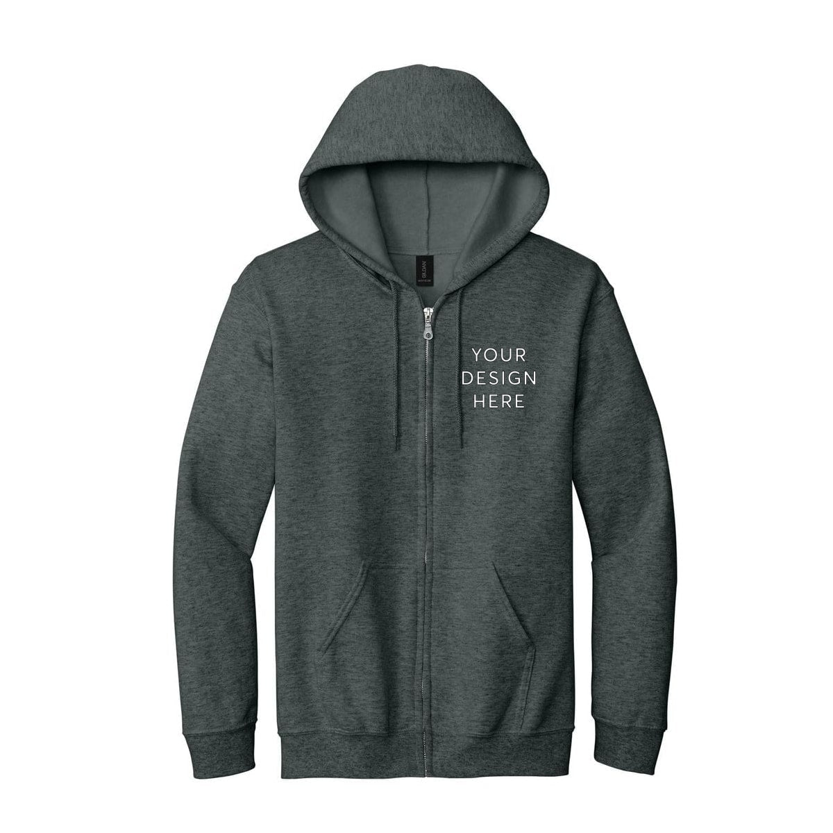 Gildan Heavy Blend Full-Zip Hooded Sweatshirt