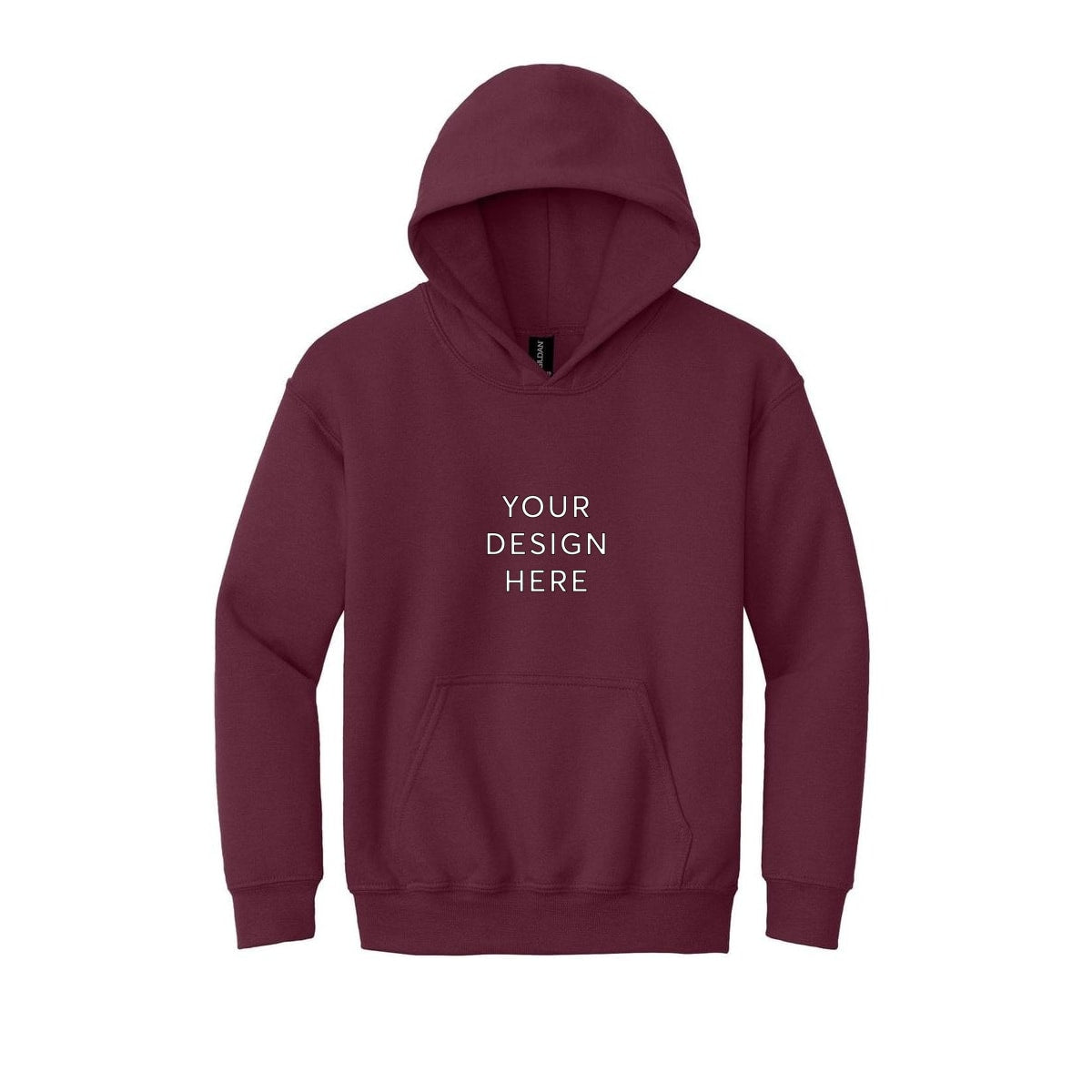 Gildan Youth Heavy Blend Hooded Sweatshirt