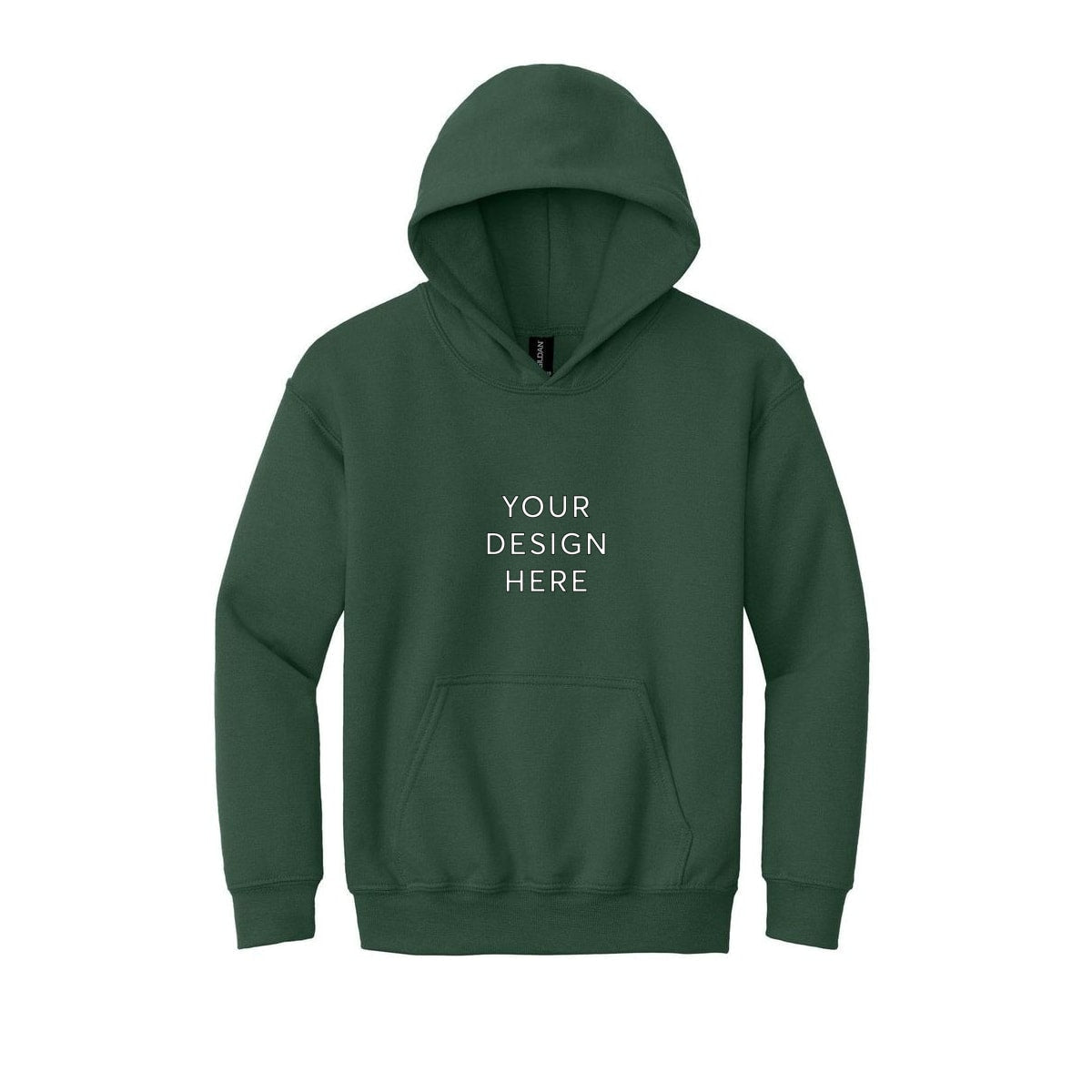 Gildan Youth Heavy Blend Hooded Sweatshirt