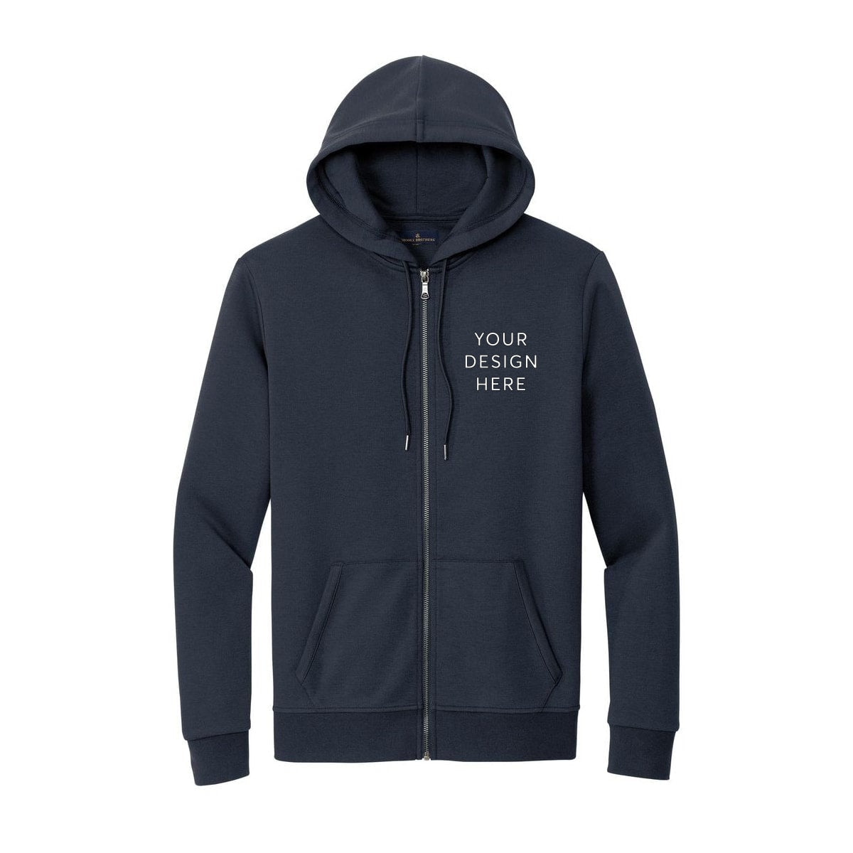 Men's Brooks Brothers® Double-Knit Full-Zip Hoodie