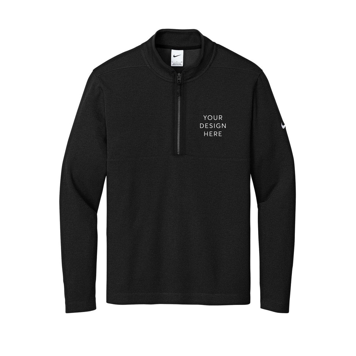 Men's Nike Textured 1/2-Zip Cover-Up