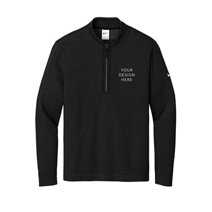 Men's Nike Textured 1/2-Zip Cover-Up