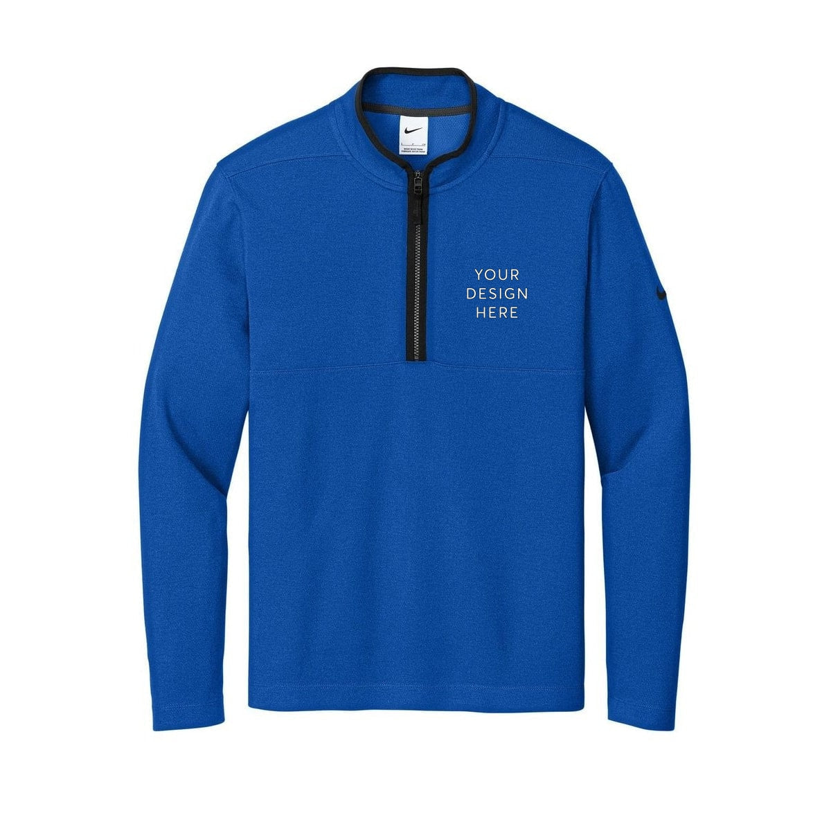 Men's Nike Textured 1/2-Zip Cover-Up