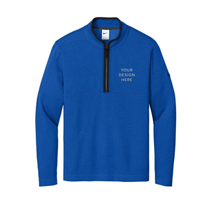 Men's Nike Textured 1/2-Zip Cover-Up