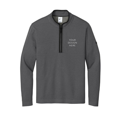 Men's Nike Textured 1/2-Zip Cover-Up