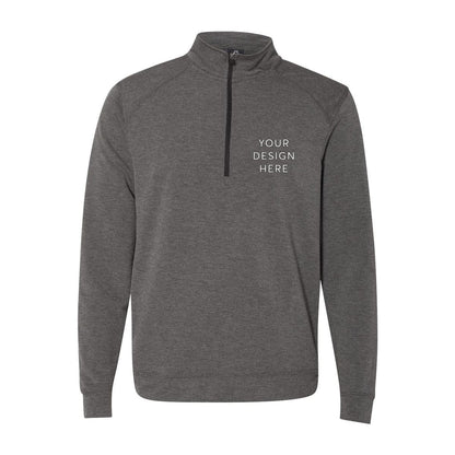 Omega Stretch Terry Quarter-Zip Pullover