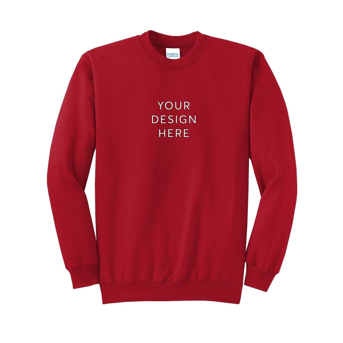 Port & Co™ Core Fleece Crewneck Sweatshirt