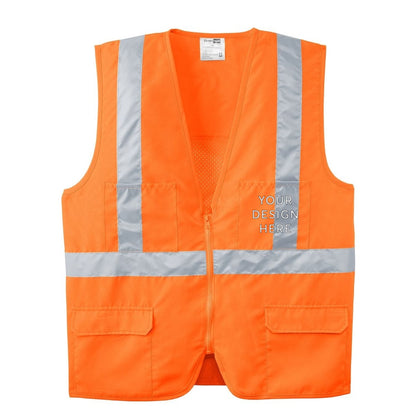 CornerStone - ANSI 107 Class 2 Mesh Back Safety Vest